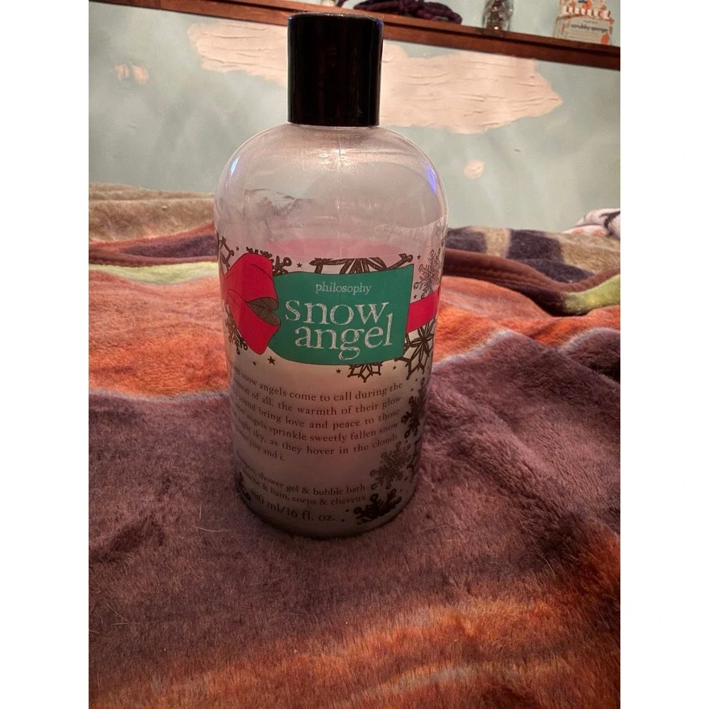 Philosophy SNOW ANGEL shower Gel, Shampoo & BB 16oz